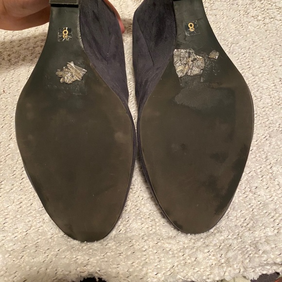 Women’s suede wedge heels - Picture 4 of 5